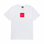 HUF Essentials Box Logo T-Shirt White - Suurus M (TS01666-WHITE T-s&auml;rgid)