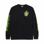 HUF Dub Master Longsleeve Black - Suurus M (TS01719-BLACK Džemprid)