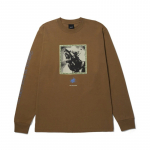 HUF Beware Longsleeve Camel - Suurus M (TS02184-CAMEL Džemprid)