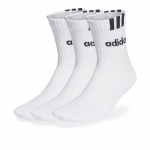 adidas Sportswear 3-Stripes Linear Half-Crew Cushioned Socks 3Pairs - Suurus M (HT3437 Sokid)