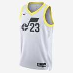 Nike Nba Utah Jazz Lauri Markkanen Association Edition Swingman Dri-Fit Mar&scaron;kinėliai - Suurus M (DN2097-108 T-s&auml;rgid)