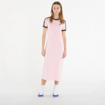 Sukienka adidas 3 Stripes Dress (Slim) Sandy Pink/ Aurora Coffee - Suurus M (KC9014 Kleidid)
