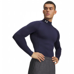 Under Armour Cg Armour Comp Mock Midnight Navy - Suurus M (1366072-410 T-s&auml;rgid)