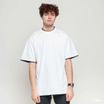 Urban Classics Contrast Tall Tee White / Black - Suurus M (tb029a white T-s&auml;rgid)