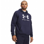 Under Armour Rival Fleece Logo Hd Midnight Navy - Suurus M (1379758-410 Džemprid)