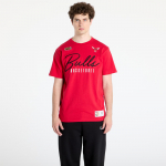 Mitchell & Ness NBA Training Day Premium Ss Tee Vintage Logo Bulls Scarlet - Suurus M (FC9288-CBUSCAR T-s&auml;rgid)
