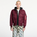 Alpha Industries MA-1 D-Tec Sleeve Embroidery Dark Cherry - Suurus M (133104-608 Joped)