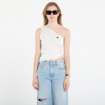 adidas Rouched One Shoulder Long-Sleeve Top Off White - Suurus M (KC9118 T-s&auml;rgid)