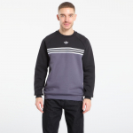 adidas Chest Stripes Crewneck Sweatshirt Aurora Onix/ White - Suurus M (KE2133 Džemprid)