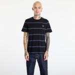 FRED PERRY Fine Stripe T-Shirt Black - Suurus M (M1734 102 T-s&auml;rgid)