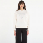 Guess Jeans Cn Triangle Studs Sweatshirt Cream White - Suurus M (W6RQ16KB681-G012 Džemprid)