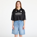 adidas Tiro Cut 3 Stripes Oversized Mesh Jersey Black/ White - Suurus M (JG4097 T-s&auml;rgid)