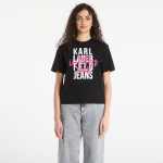 Karl Lagerfeld Jeans Reg Graffiti Logo Tee Black - Suurus M (B1W17057999 T-s&auml;rgid)