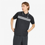 adidas Chest Stripes Slim Polo Black - Suurus M (KE2141 T-s&auml;rgid)