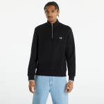 FRED PERRY Half Zip Sweatshirt Black - Suurus M (M3574 102 Džemprid)