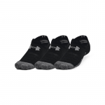 Under Armour Heatgear Ultralowtab 3-Pack Black - Suurus M (1370076-001 Sokid)