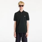 FRED PERRY The Polo Short Sleeve Tee Night Green/ Snow White - Suurus M (M6000 T50 T-s&auml;rgid)