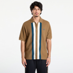 FRED PERRY Panelled Button Through Polo S Shaded Stone - Suurus M (M8522 P96 T-s&auml;rgid)