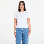 Desigual T-Shirt With Embroidered Lettering White - Suurus M (25WWTK081000 T-s&auml;rgid)