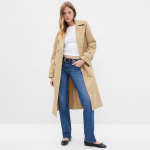 Płaszcz GAP Icon Trench Coat Khaki - Suurus M (736395-01 Joped)