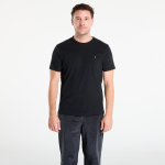 AllSaints Brace Brushed Cotton Crew Neck T-Shirt Jet Black - Suurus M (M030JB-451 T-s&auml;rgid)