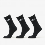 adidas Originals Trefoil Cushion Crew Socks 3-Pack Black - Suurus M (IJ5613 Sokid)