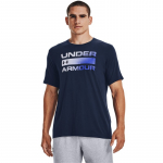 Under Armour Team Issue Wordmark Short Sleeve T-Shirt Navy - Suurus M (1329582-408 T-s&auml;rgid)