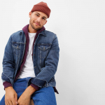 GAP Denim Jacket Medium Dark - Suurus M (413766-00 Joped)