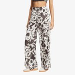adidas Wide Leg Pants Multicolor/ Multicolor/ Off White - Suurus M (KA2668 P&uuml;ksid)