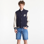 Tommy Hilfiger Script Colorblock Bomber Navy - Suurus M (MW0MW43091 DW5 Džemprid)