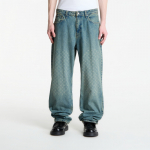 Jeansy Daily Paper Faded Monogram Amba Jeans V2 Bleached Denim Blue - Suurus M (2610188 P&uuml;ksid)