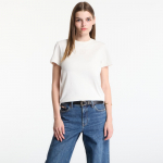 Calvin Klein Ss 20S Jersey Emblem Crew Tee Tofu - Suurus M (LV044G200G YAS T-s&auml;rgid)