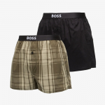 Bokserki Hugo Boss 2-Pack Boxer Shorts Ew Black - Suurus M (50535781-348 L&uuml;hikesed p&uuml;ksid)