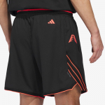 adidas Anthony Edwards Crazy Lite Short Black/ Solar Turbo - Suurus M (KG9094 L&uuml;hikesed p&uuml;ksid)