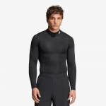 adidas Techfit Compression Training Mock Neck Long Sleeve T-Shirt Black - Suurus M (KX9357 T-s&auml;rgid)