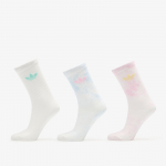 adidas Tie Dye Crew Socks 3-Pack Off White/ Wonder Beige/ Dark Brown - Suurus M (KS9418 Sokid)
