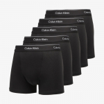 Bokserki Calvin Klein Relaxed Fit Trunk 5-Pack Black - Suurus M (LV00NB4437 TM6 L&uuml;hikesed p&uuml;ksid)