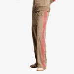 adidas Firebird Loose Tracksuit Pants Khaki Six/ Power Pink - Suurus M (KV2233 P&uuml;ksid)