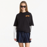 New Era Food Character Graphic OS Tee UNISEX Black - Suurus M (60897479 T-s&auml;rgid)