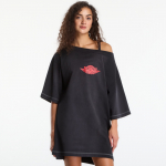 Sukienka Nike Jordan Flight T-Shirt Dress Black/ University Red/ Iron Grey - Suurus M (IM6801-010 Kleidid)