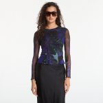 Desigual Dots Leaf Lacroix T-Shirt Blue - Suurus M (26WWTK025022 T-s&auml;rgid)