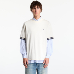 FRED PERRY Bold Tipped Tshirt Ecru - Suurus M (M3484 560 T-s&auml;rgid)