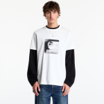 FRED PERRY Laurel Wreath Digital Tshirt Snow White - Suurus M (M3412 129 T-s&auml;rgid)