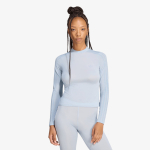 adidas Adiluna Season 2 x Jennie Sheer Long Sleeve Tee Wonder Blue - Suurus M (LD4970 T-s&auml;rgid)