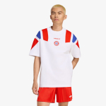 adidas FC Bayern Muenchen EQT T-Shirt White/ Red/ Semi Lucid Blue - Suurus M (KG2290 T-s&auml;rgid)