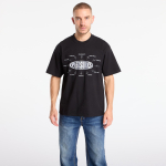 PLEASURES Overview Logo T-Shirt Black - Suurus M (P25F084-BLACK T-s&auml;rgid)