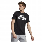 Nike NSW Just Do It Swoosh T-Shirt - Suurus M (AR5006-011 T-s&auml;rgid)