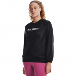 Under Armour Wmns Rush Woven Shine Crewneck džemperis - Suurus M (1364012-001 Džemprid)
