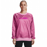 Under Armour Wmns Rush Woven Shine Crewneck džemperis - Suurus M (1364012-680 Džemprid)