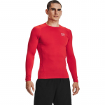 Under Armour HeatGear Armour LS treniruočių T-Shirt - Suurus S (1361524-600 T-s&auml;rgid)